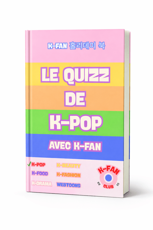 Le Quiz K - POP avec K - FAN imprimable - Pour tester ses amis et sa famille sur la Kpop - Kfanclub