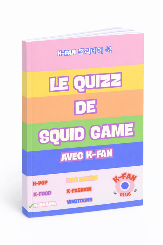 Le Quiz SQUID GAME avec K - FAN imprimable - Pour tester ses amis et sa famille sur la Kdrama - Kfanclub